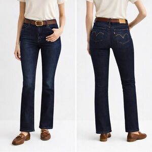 Levi’s Classic Bootcut Jeans Dark Wash Mid Rise Sz 4 Flattering Everyday Staple
